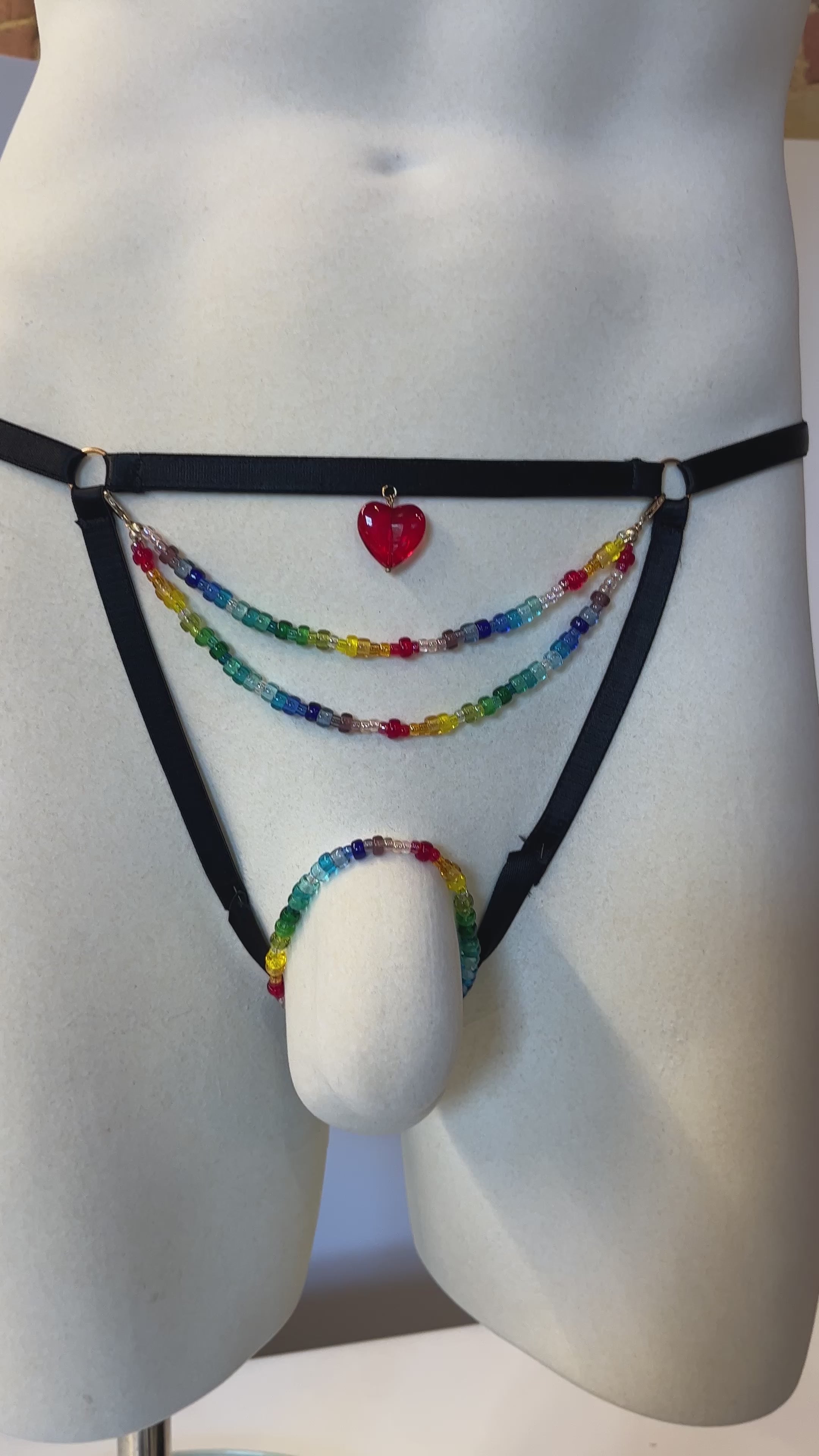 Beaded jewellery thong for men by Moot Lingerie, Erotic thong for men , sexy mens underwear, fetish wear, kinky toys for men, sexy thong for him, beaded thong, hot lingerie for men, g strings for him, kink wear for men, men sex party wear, outfits for kinky parties, what to wear to an orgy, what to wear to swingers club, sex party outfit, sexy men