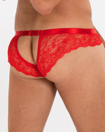Load image into Gallery viewer, Quentin in Red Lace
