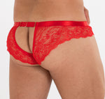 Load image into Gallery viewer, Quentin in Red Lace
