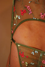 Load image into Gallery viewer, Khaki Floral Brief
