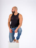 Load image into Gallery viewer, Hollywood Black Racerback Vest
